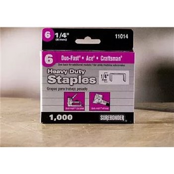 #6 HD 3/8" STAPLES 1000/BOX