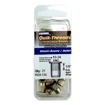 21PK THREADSERTS STL 10-24x1/8