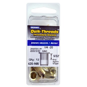 12PK THREADSERT STL1/4-20x5/32