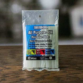 12PK 4"x0.28" MINI GLUE STICKS