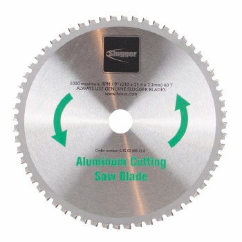 9" ALUMINUM SAW BLADE TO 5/8