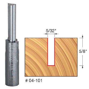 5/32" x 5/8" TWO FLUTE BIT