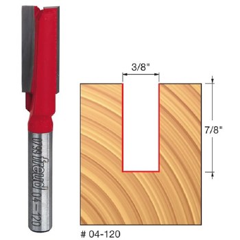 3/8" x 7/8" TWO FLUTE BIT