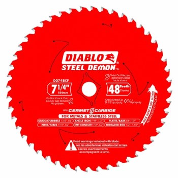 7-1/4 DIABLO STL CERMET 48T CL