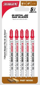 4" 6 TPI Bi-M T-Shk Jig Saw Bl