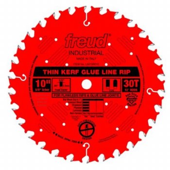 10x30 x 5/8 THIN KERF GLUELINE