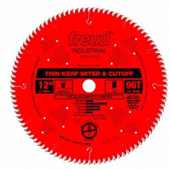 12X96X1 ATB THIN KERF COATED