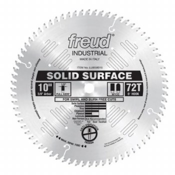 10X72X5/8 TCG SOLID SURFACE