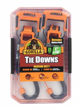 2pk 1" x 16' 3300# Rtcht Strp