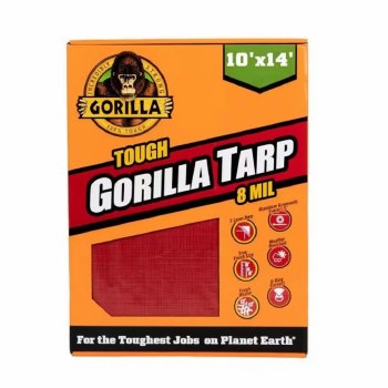 10'x14' Red Gen Purp Md Tarp