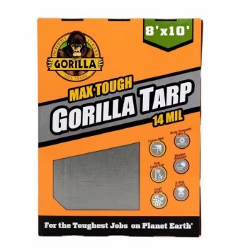 8'x10' Silver Heavy Duty Tarp