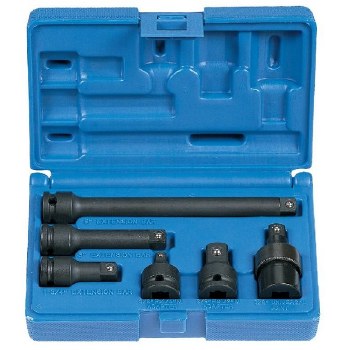 3/8" DRIVE 6 PC ADAPOINTER/EXTENSION SET