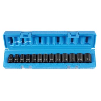 3/8" DRIVE 13PC STANDARD MM 12POINT
