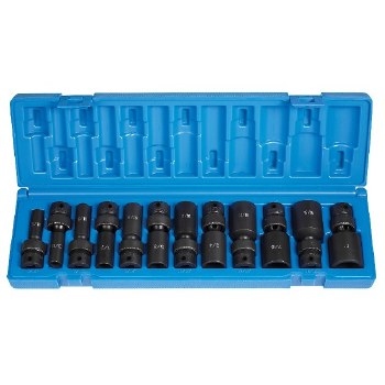 3/8" DRIVE 12PC DEEP UNIVERSAL SAE 6POINT