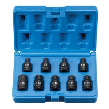 3/8" DRIVE 9PC EXTERNAL STAR SOCKET SET