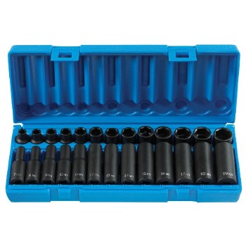 3/8" DRIVE 26PC STANDARD/DEEP MM SET