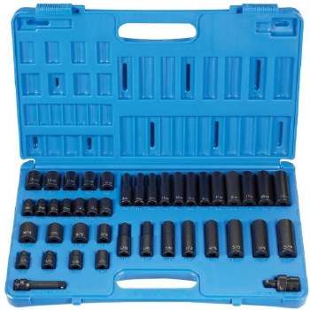 3/8" DRIVE 43PC STANDARD DP SAE/MM 6POINT