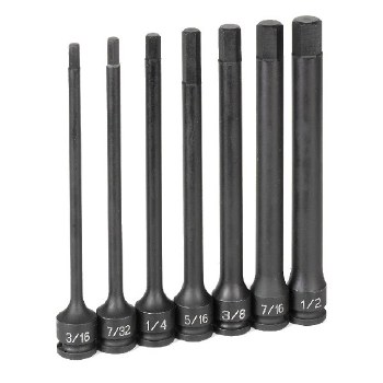 3/8" DRIVE 7PC 6" SAE HEX DRIVER