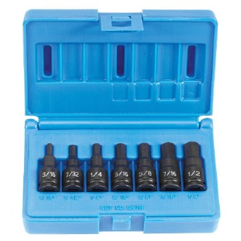 3/8" DRIVE 7PC STANDARD SAE HEX DRIVER