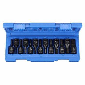 3/8" DRIVE 13PC STANDARD SAE MM HEX DRIVER SET