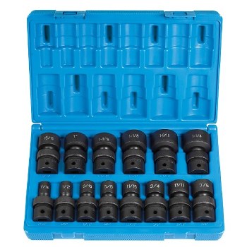 1/2" DRIVE 14PC STANDARD UNIVERSAL SAE 6POINT