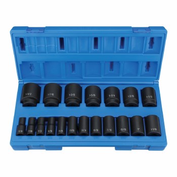 1/2"Dr Semi-Deep SAE Skt Set