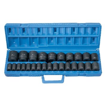 1/2" DRIVE 26PC STANDARD MM 6POINT