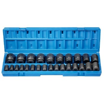 1/2" DRIVE 26PC STANDARD MM 12POINT