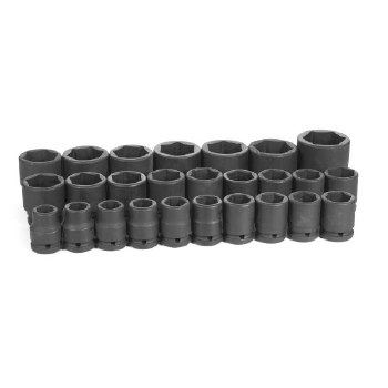 3/4" DRIVE 26PC STANDARD SET 19-50MM