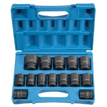 3/4" DRIVE 14PC STANDARD SET 1"-5/8"