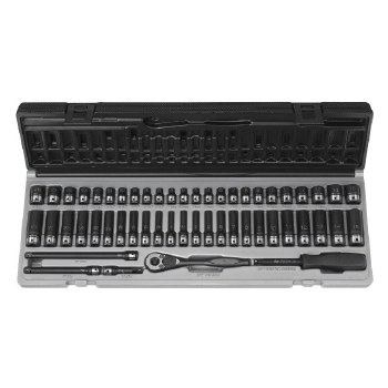 1/4" DRIVE 12POINT STANDARD&DP SAE&MM SET
