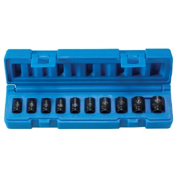 1/4" DRIVE 10PC SRFC STANDARD SAE 6POINT