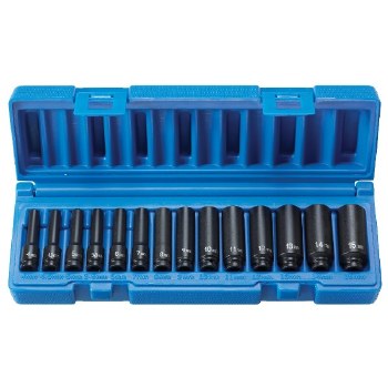 1/4" DRIVE 14PC DP MM SRFC UNIV