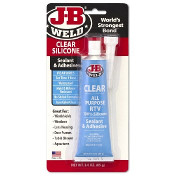 CLEAR SILICONE 3OZ TUBE