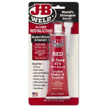 HI-TEMP RED SILICONE 3OZ TUBE