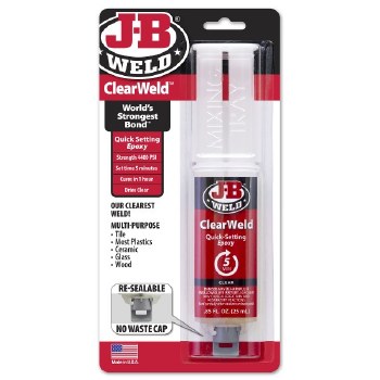 CLEARWELD SYRINGE .85OZ CLEAR