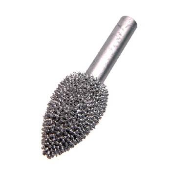 FLAME BURR 1/4" SHANK x 1"