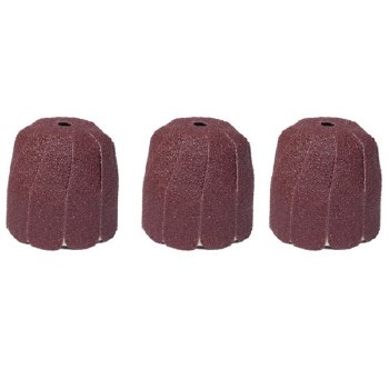 3 COARSE ROUND SLEEVES 60 GRIT