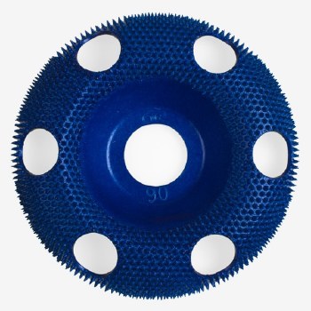 HOLEY GALAHAD RND COARSE BLUE