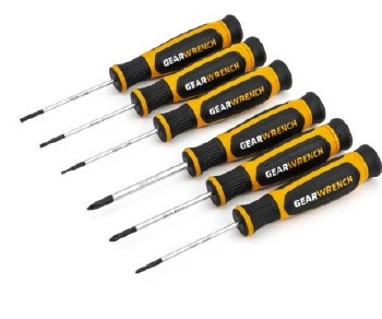 6Pc Phillips Mini Screwdrivers