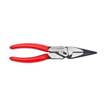 8" LONG NOSE CUT COMP PLIER