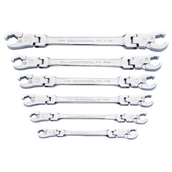 6PC RATCH FLEX FLARE NUT MM