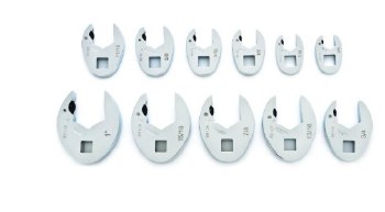 11PC 3/8"DR RAT CRFT WR ST SAE