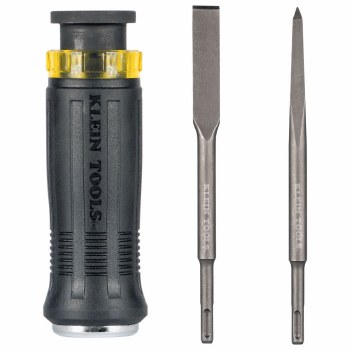 SDS Chisel Bit Set w/ Hndl 3PC