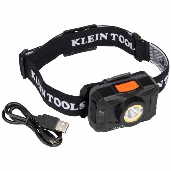 RECHRGBLE 2-COLOR LED HEADLAMP