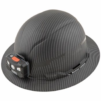 KARBN HARD HAT NO VENT W/LIGHT