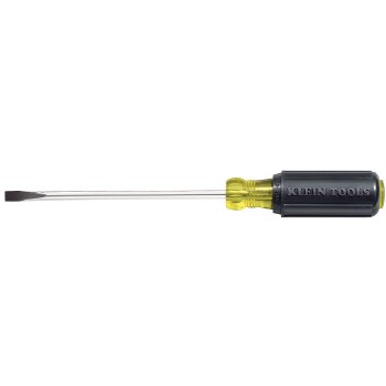 6" 1/4" FLAT SCREWDRIVER ROUND SHANK