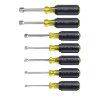 7PC NUT-DRIVER SET 3" SHAFTS