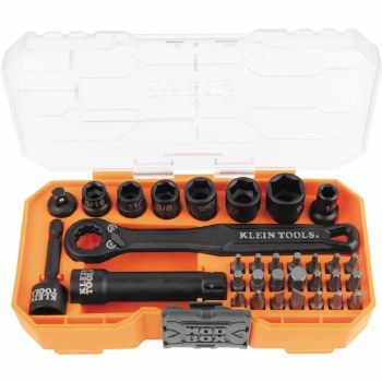 32PC SAE 1/4"DR 6PT Dp Skt Set