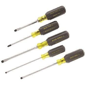 5PC SCREWDRIVER SET CUSH GRIP